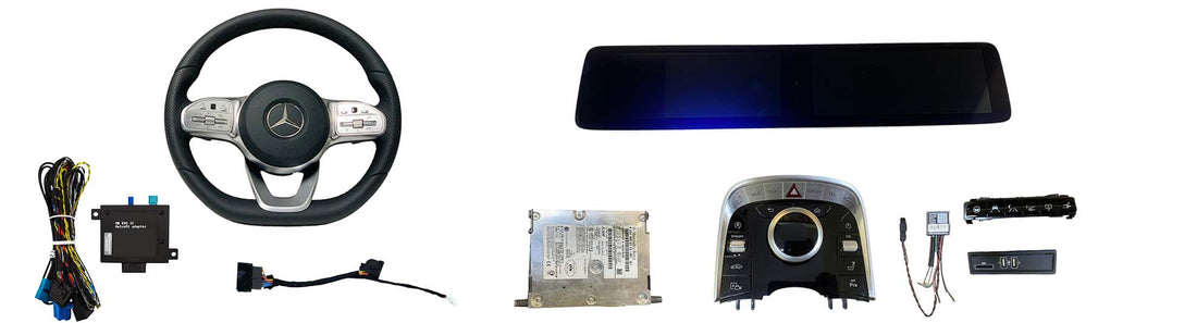 Mercedes-Benz S-Class W222 Retrofit  (2015–2017 → 2018–2020): A Complete OEM Interior Upgrade