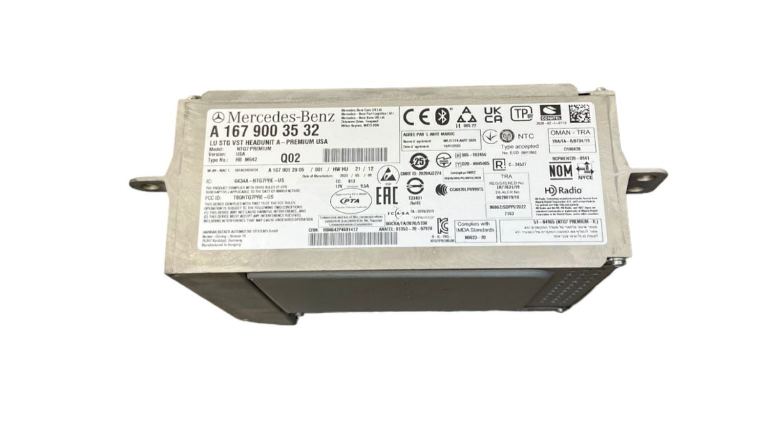 MERCEDES-Benz RADIO HEAD UNIT PREMIUM A1679003532 OEM 2023-2024 + (programming)