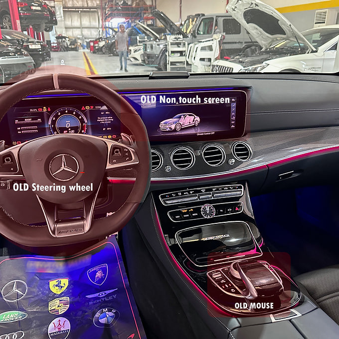 Mercedes Benz E-CLASS RETROFIT (2017-2020) into 2021 KIT 3