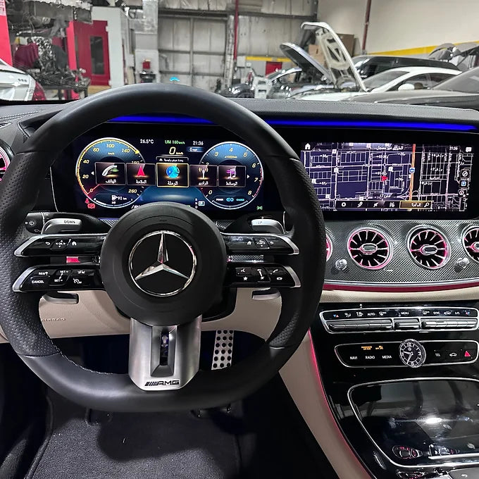 Mercedes Benz W223 Steering Wheel Retrofit Adapter