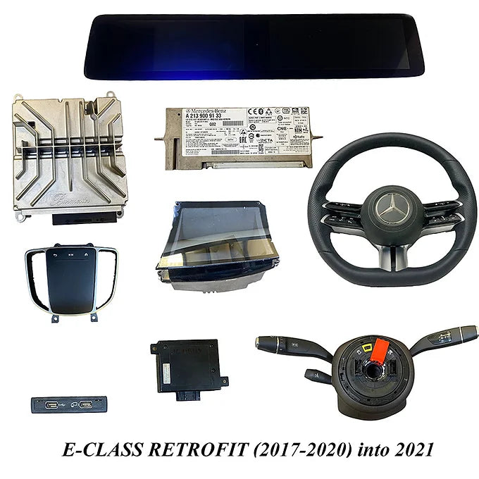 Mercedes Benz E-Class Retrofit Kit (2017-2020) Into 2021 Full Kit