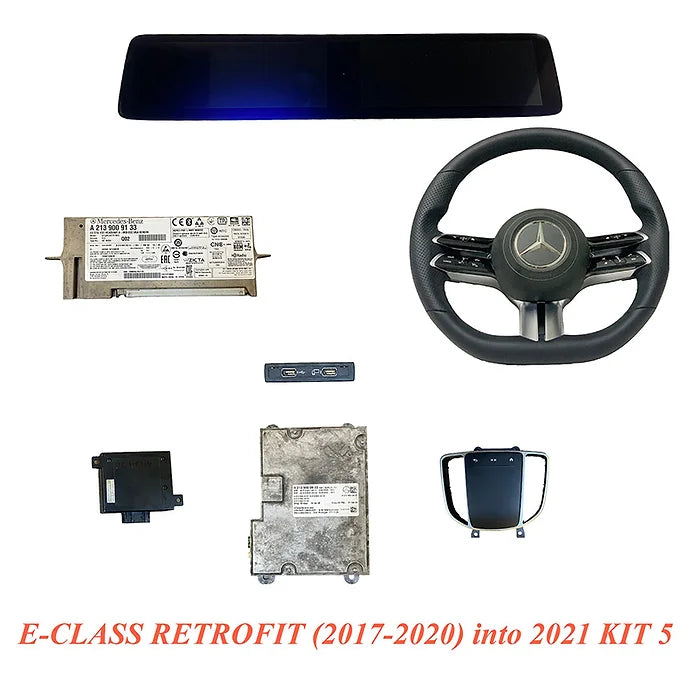 Mercedes Benz E-CLASS RETROFIT (2017-2020) into 2021 KIT5