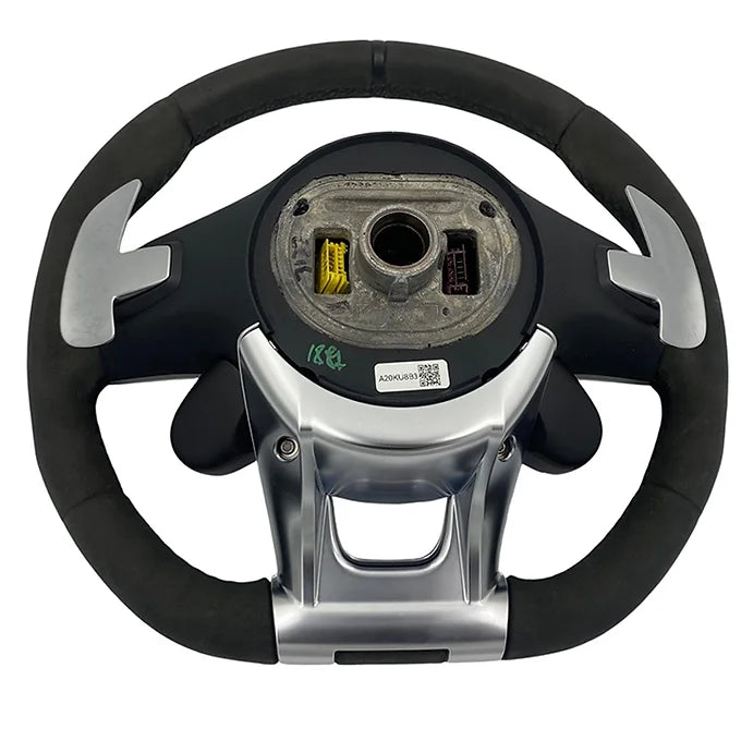 Mercedes-Benz AMG Alcantara Steering Wheel + Performance Buttons – Genuine OEM