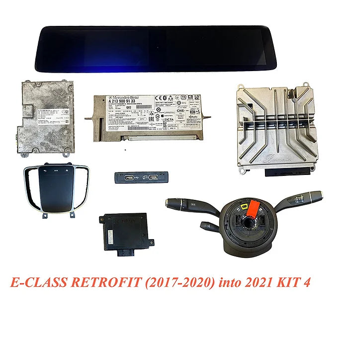 Mercedes Benz E-CLASS RETROFIT (2017-2020) into 2021 KIT4