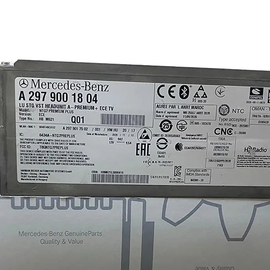 Mercedes Benz Head Unit Premium+ NTG7 Mercedes-Benz A2979001804 NEW