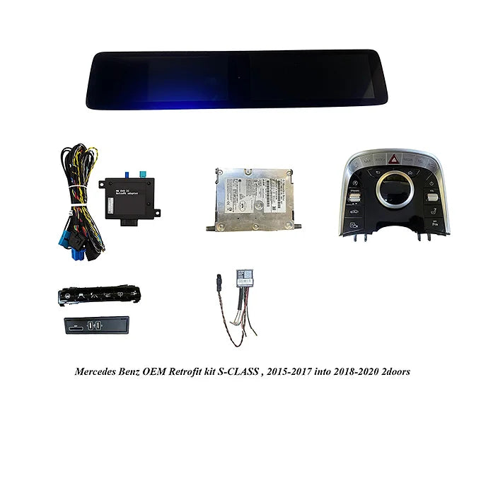 Mercedes Benz S-Class  2DOOR Retrofit (2015-2017) Into 2018-2020 Kit4