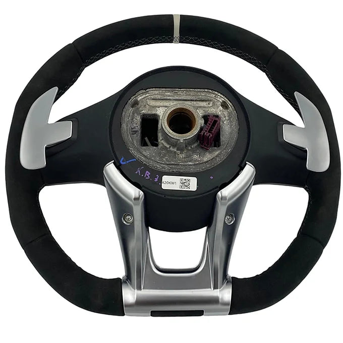 Mercedes-Benz Steering Wheel AMG PERFORMANCE white stitches