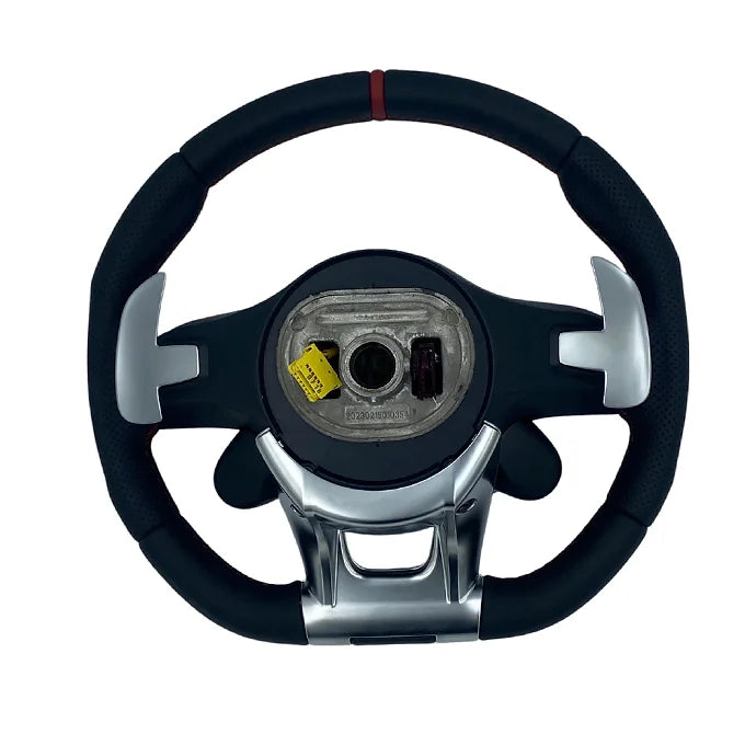 Mercedes-Benz AMG Performance Steering Wheel – Full Leather with Red Stitching & Performance Buttons