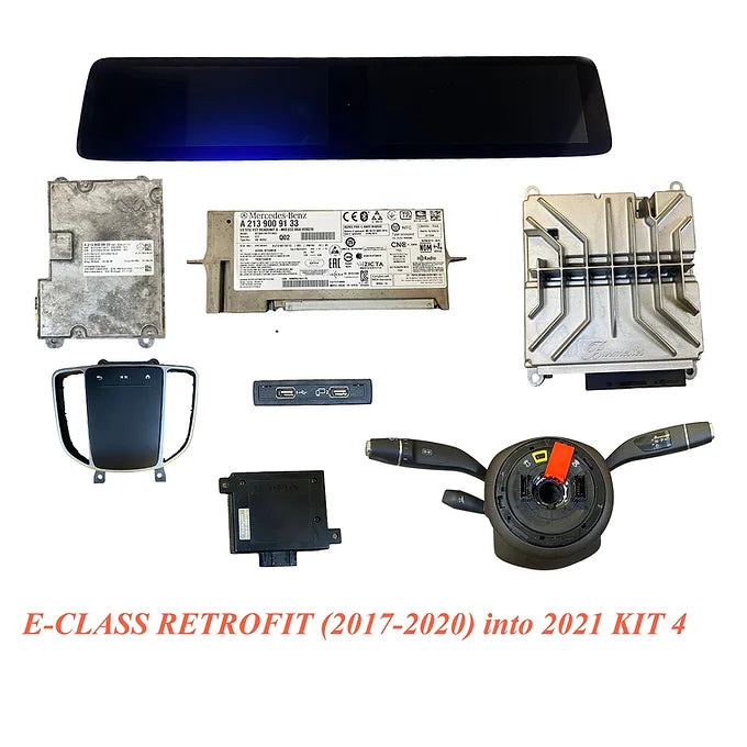 Mercedes Benz E-CLASS RETROFIT (2017-2020) into 2021 KIT4