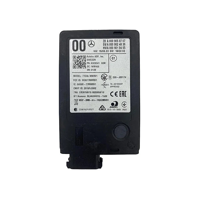 MERCEDES W213 W238 W222 REAR BUMPER BLIND SPOT RADAR SENSOR OEM A0009059707