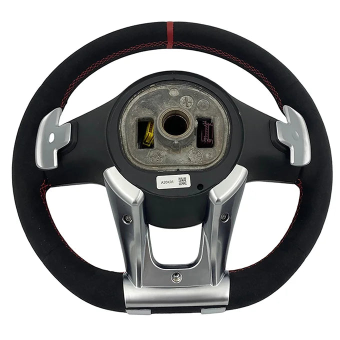 Mercedes-Benz Steering Wheel AMG  ALCANTARA Red  Stitches