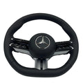 Mercedes-Benz Steering Wheel AMG line 2021 Leather Black Stitches
