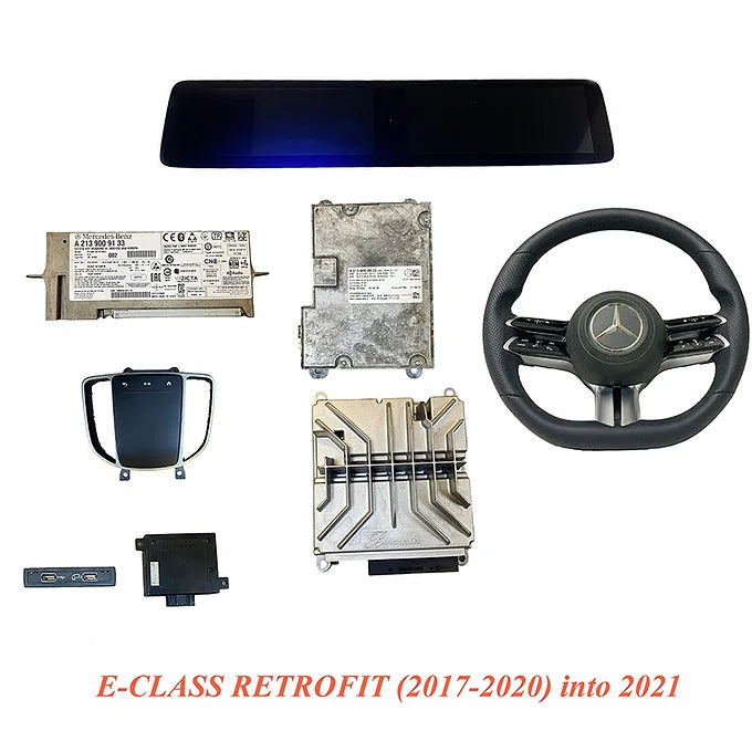 Mercedes Benz E-CLASS RETROFIT (2017-2020) into 2021 KIT 3