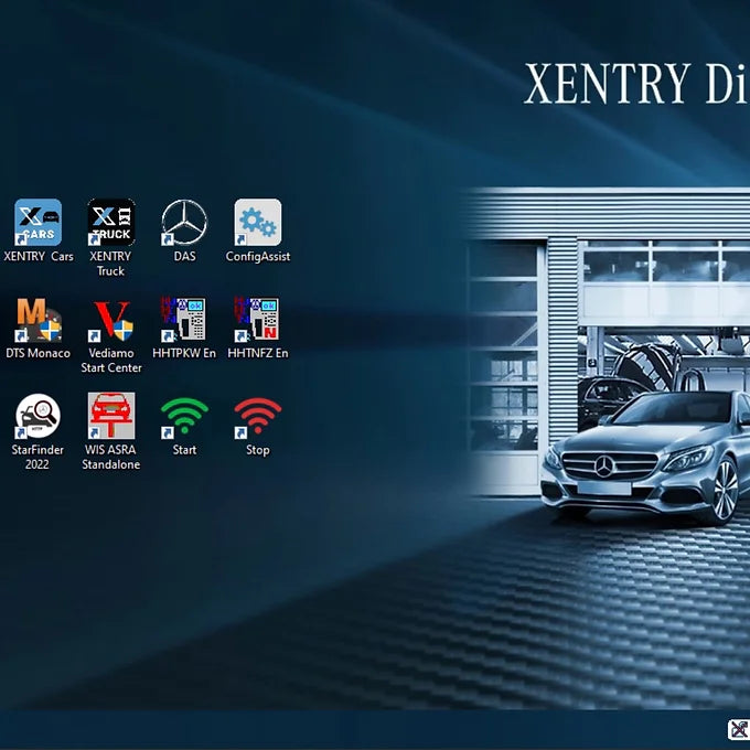 Mercedes Xentry Remote Installation