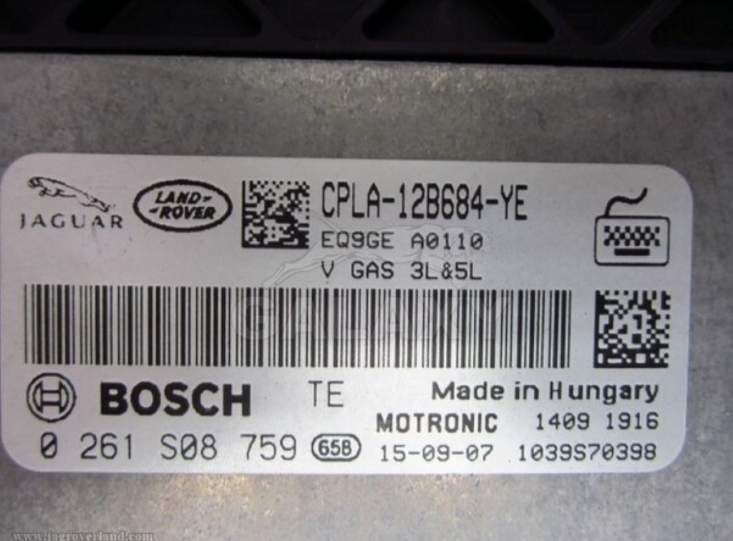 Range Rover Virgin ECU PCM