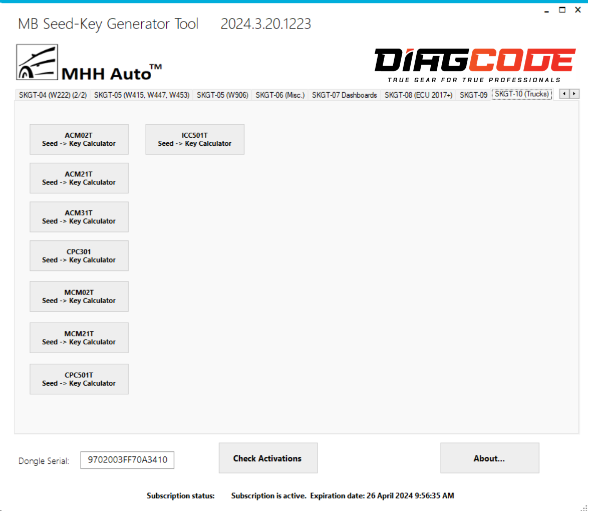 SKGT10 update - MB TRUCKS