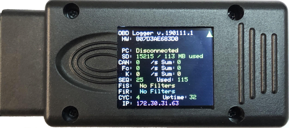 OBDII Logger