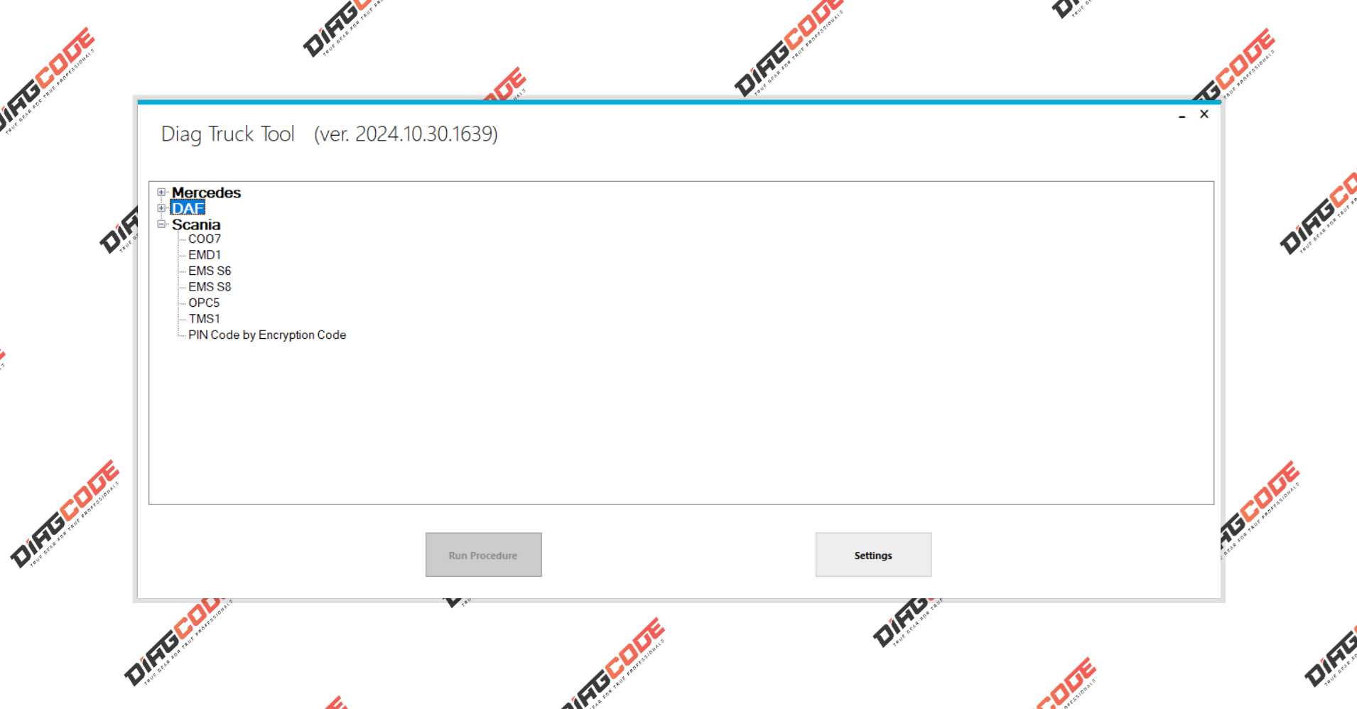 Diag Truck Tool  Package 3 - SCANIA