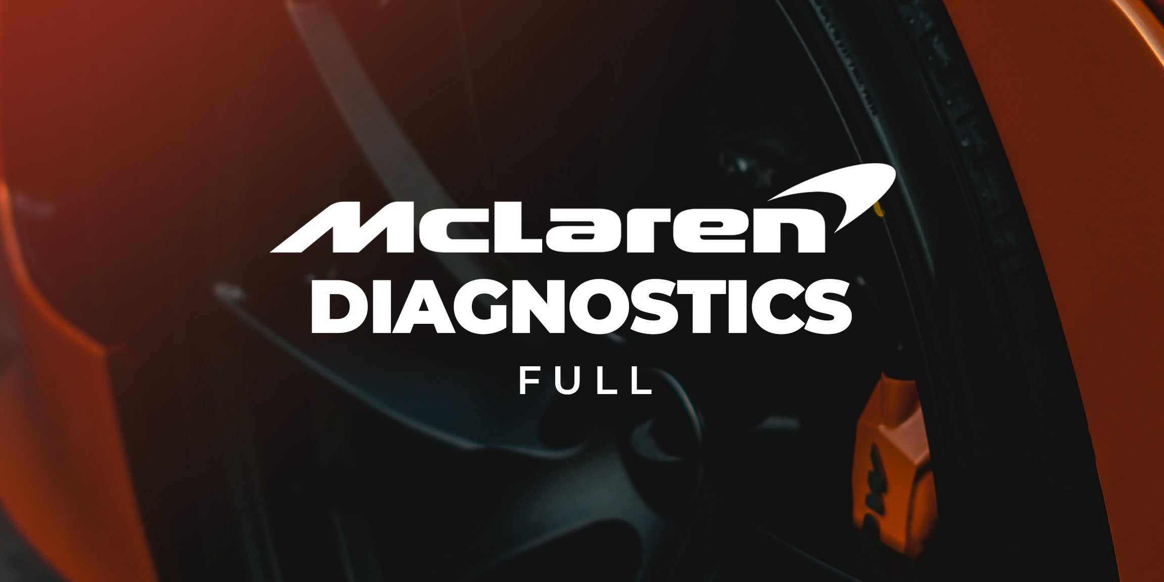 McLaren Automotive diagnostic software - Single VIN version