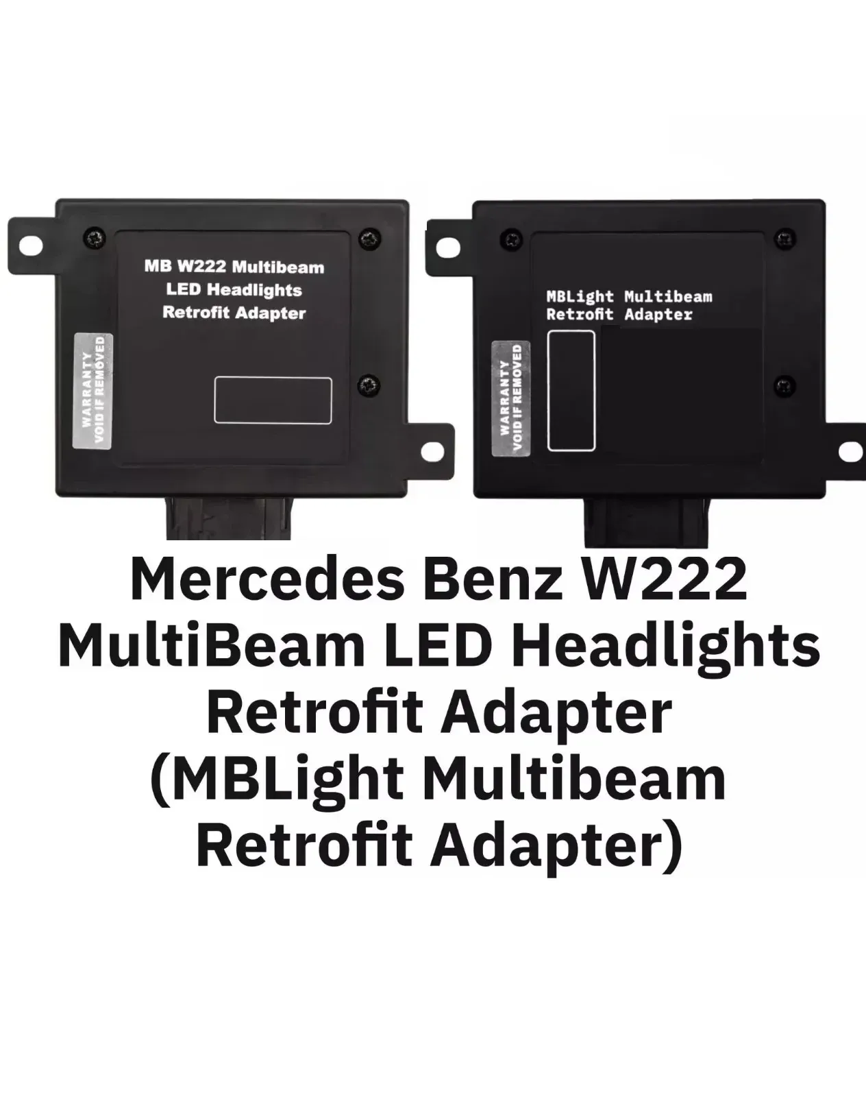 Adapter for Mercedes Benz W222 Multibeam LED Headlights Retrofit